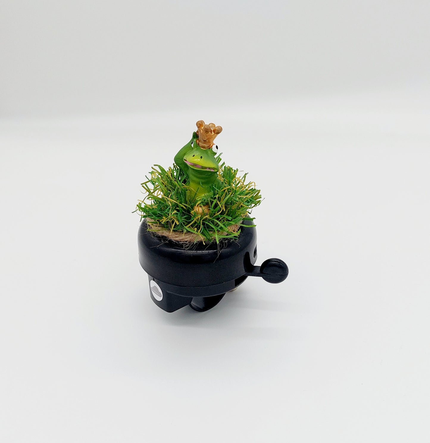 Fahradklingel Frosch mit Krone