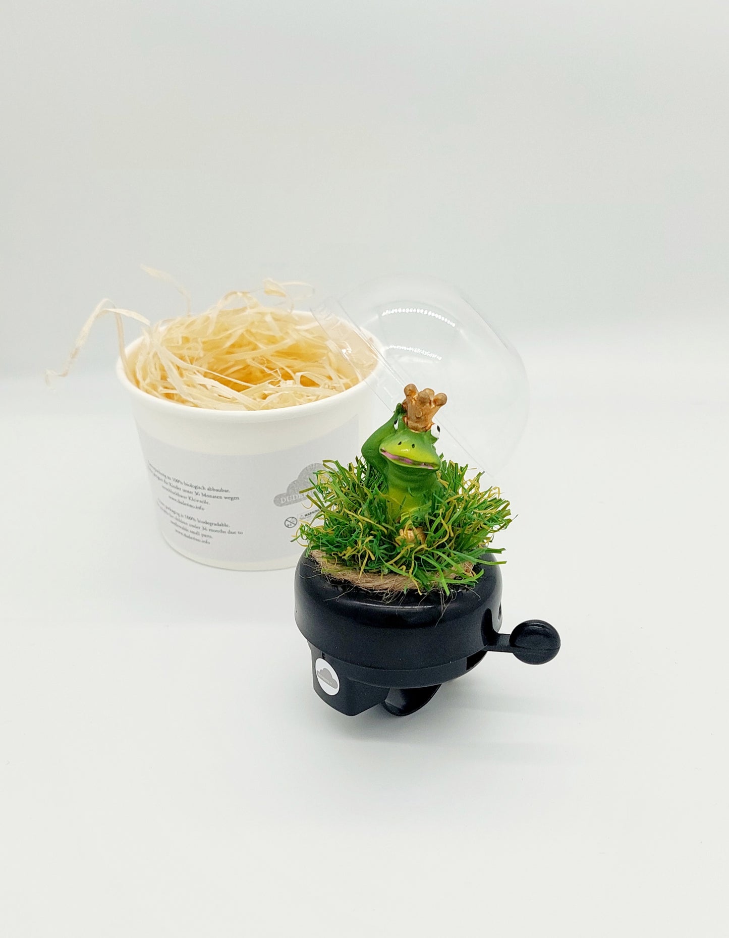 Fahradklingel Frosch mit Krone