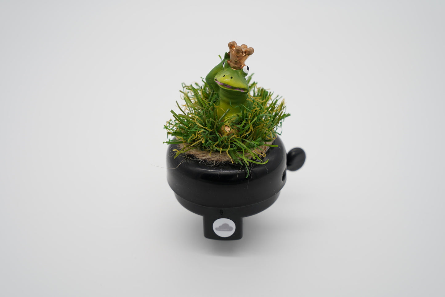 Fahradklingel Frosch mit Krone